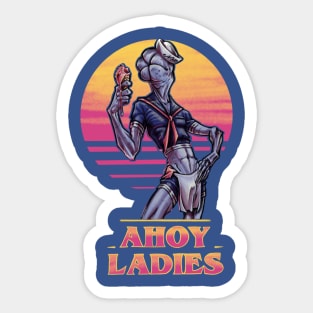 Ahoy Ladies Sticker